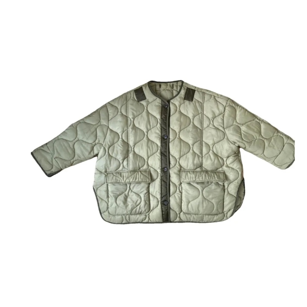 Oversized Quilted Jacket